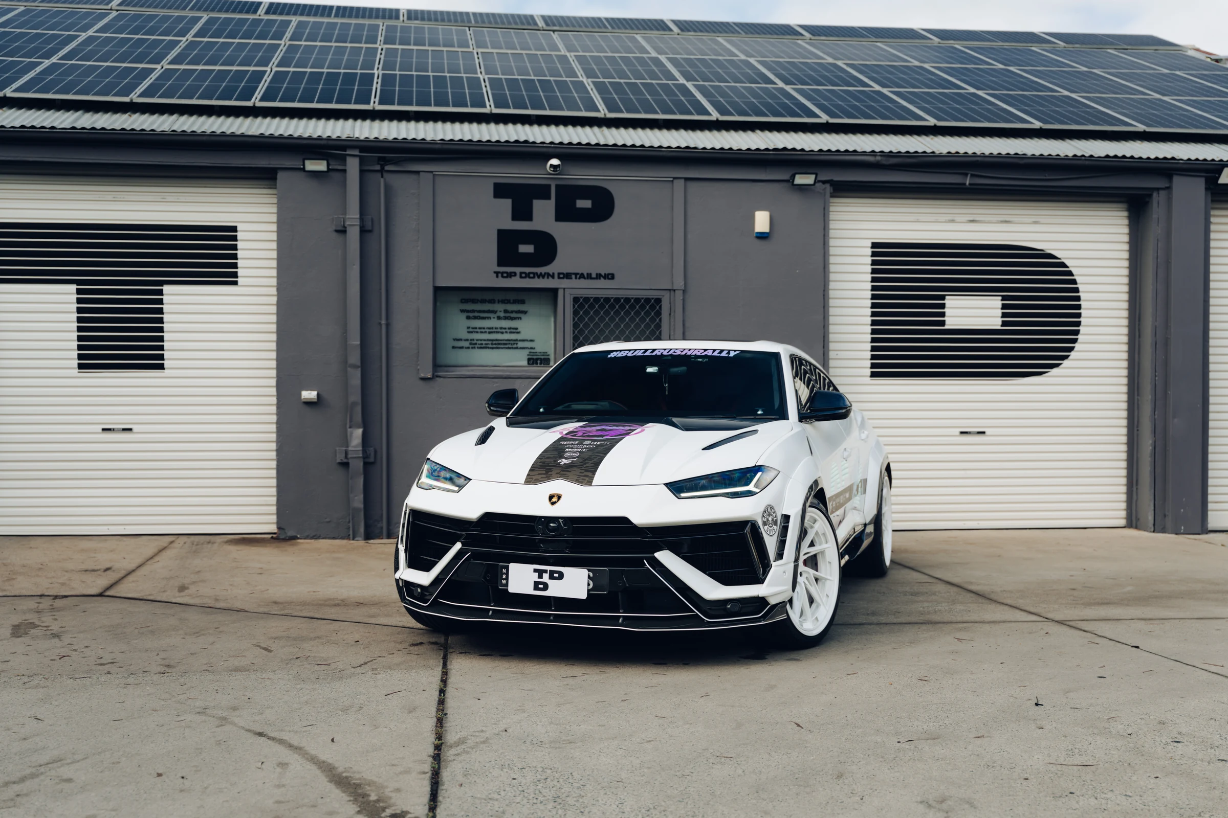 Lamborghini Urus — Bullrush Rally