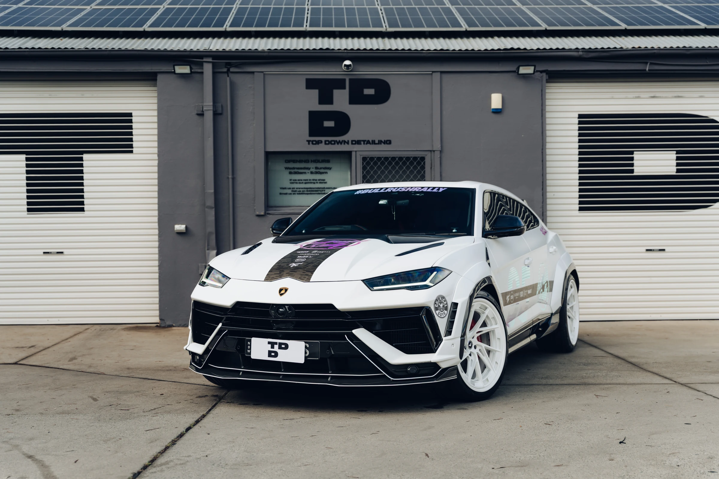 Lamborghini Urus — Bullrush Rally