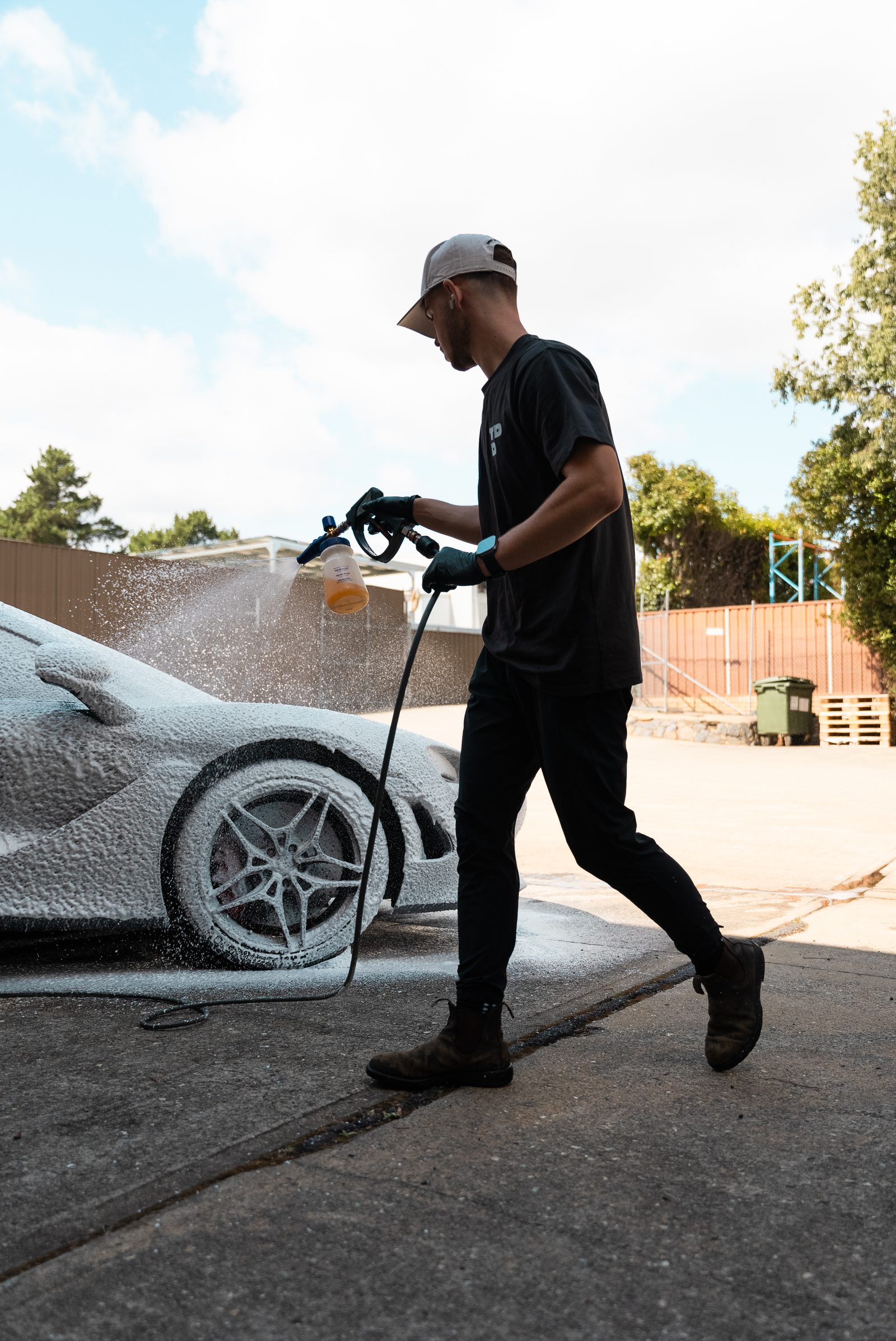 Lamborghini Urus with 1016 Industries widebody kit after full PPF and ceramic coating