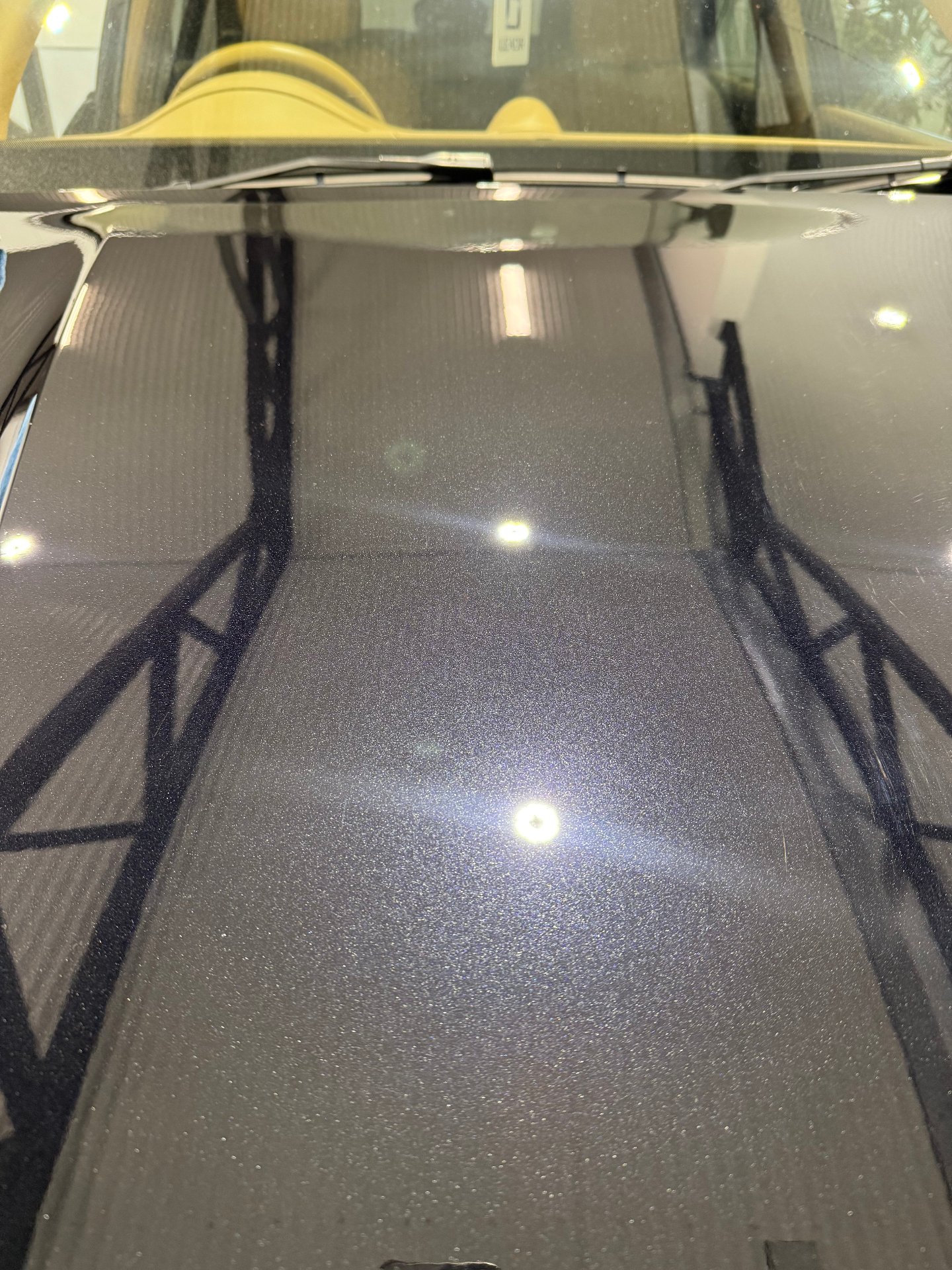 After paint correction — mirror gloss