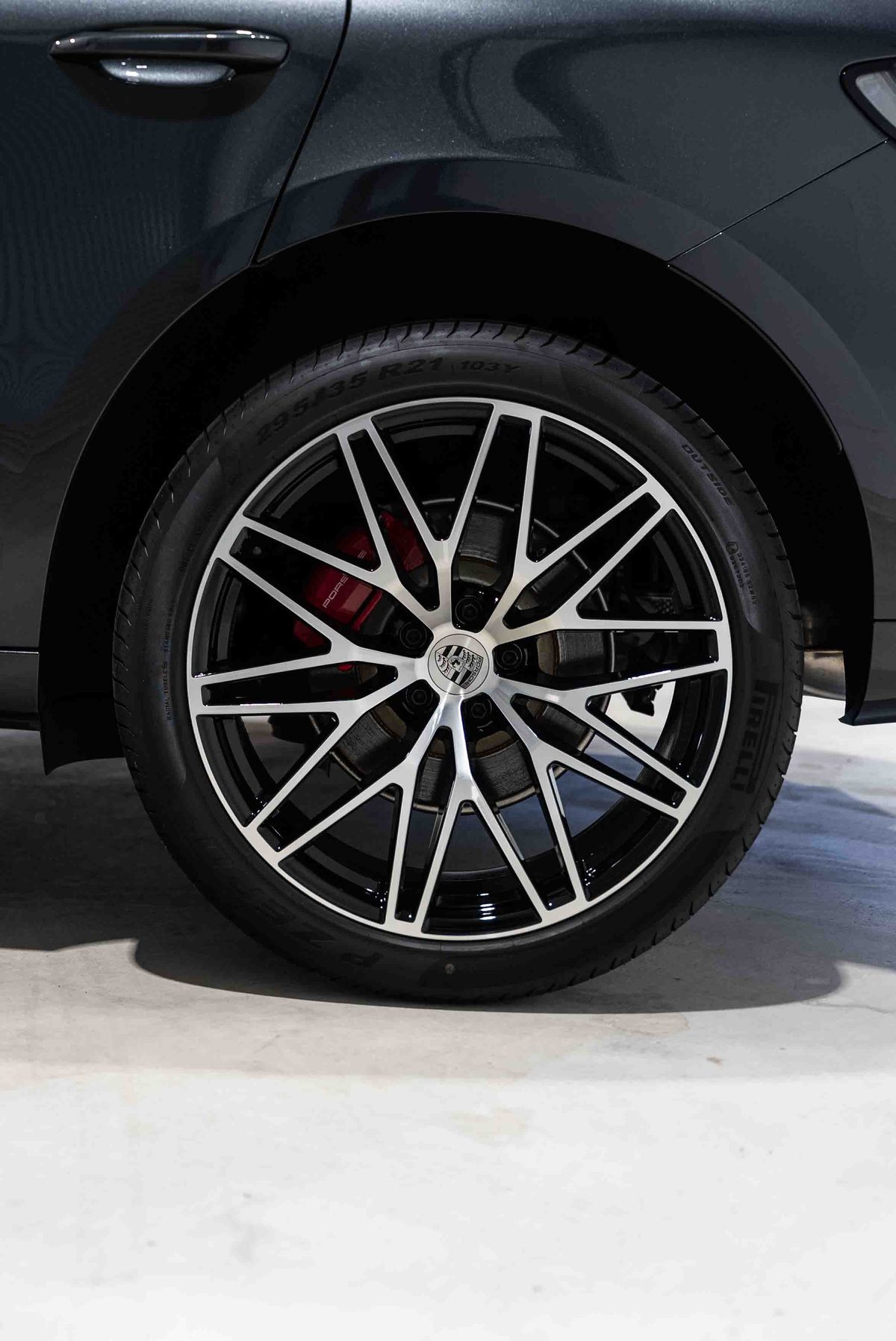 Porsche Cayenne Turbo GT after new-car protection with front PPF and ceramic coating