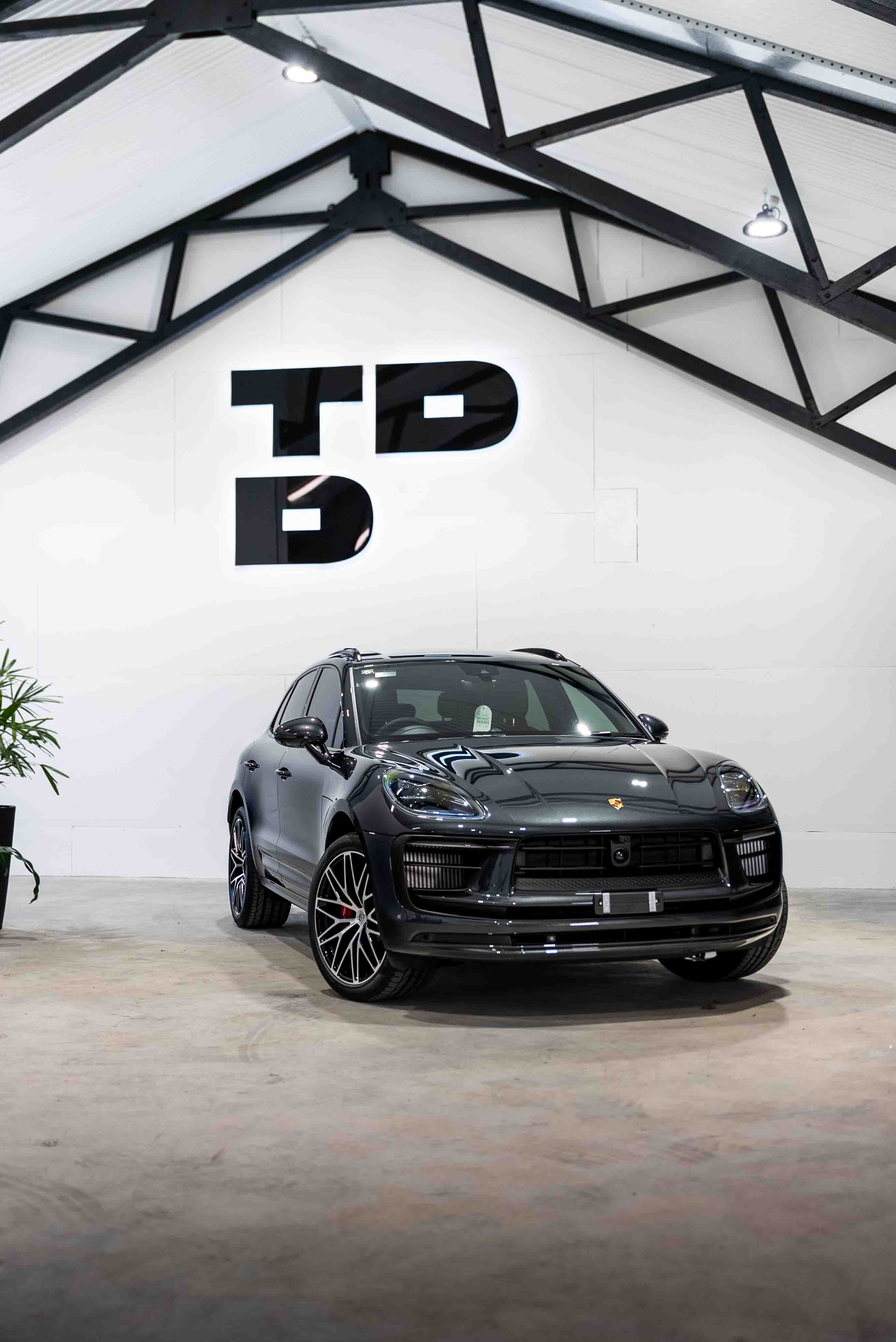 Porsche in the detailing studio