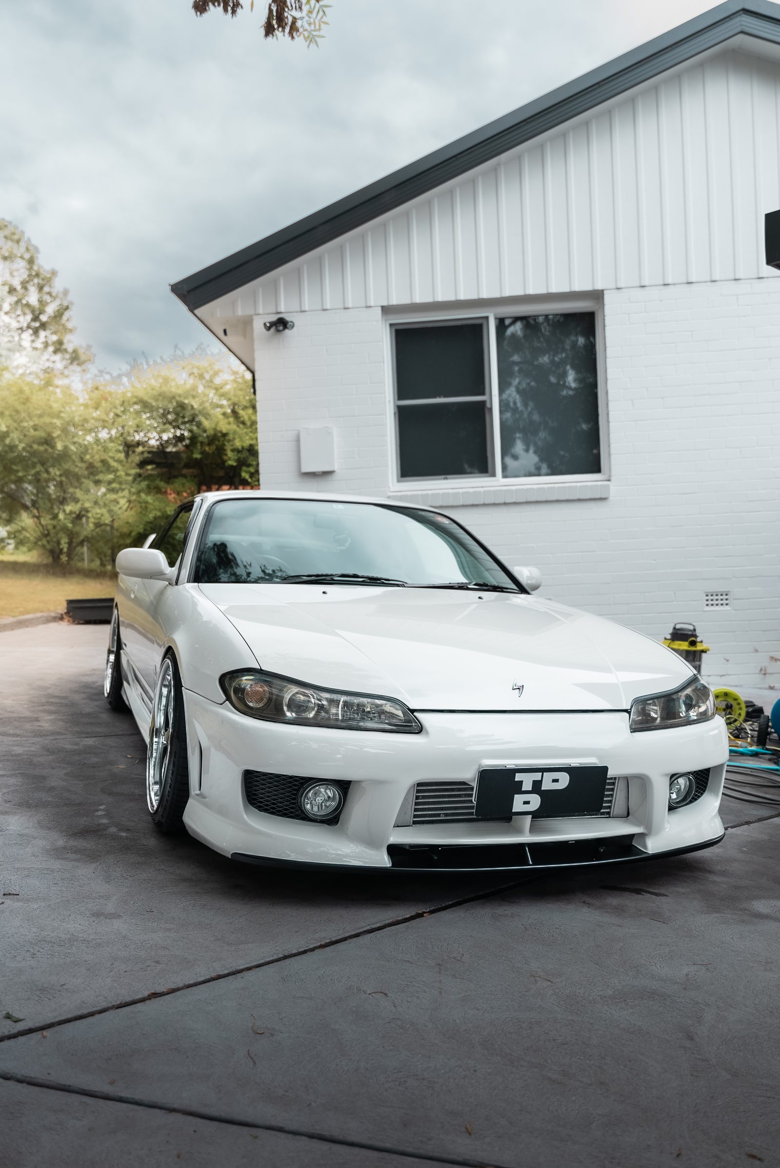 Car prepared for Canberra winter