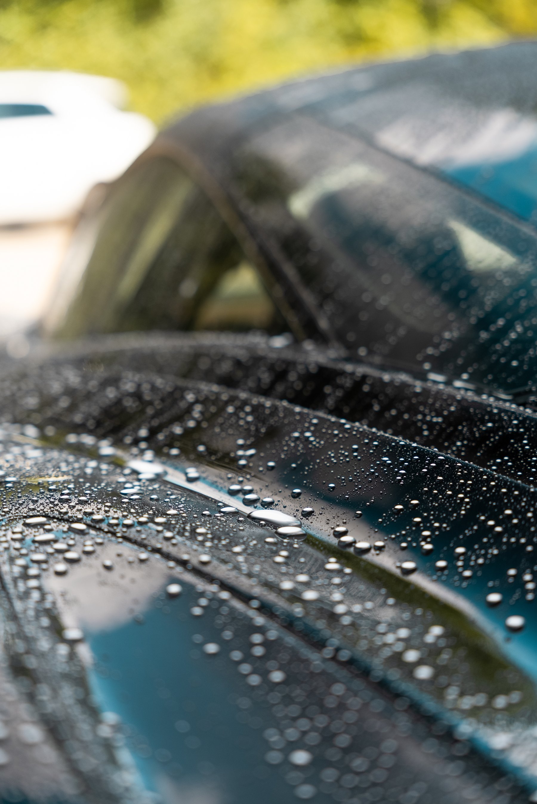 Ceramic coating application at Top Down Detailing Canberra