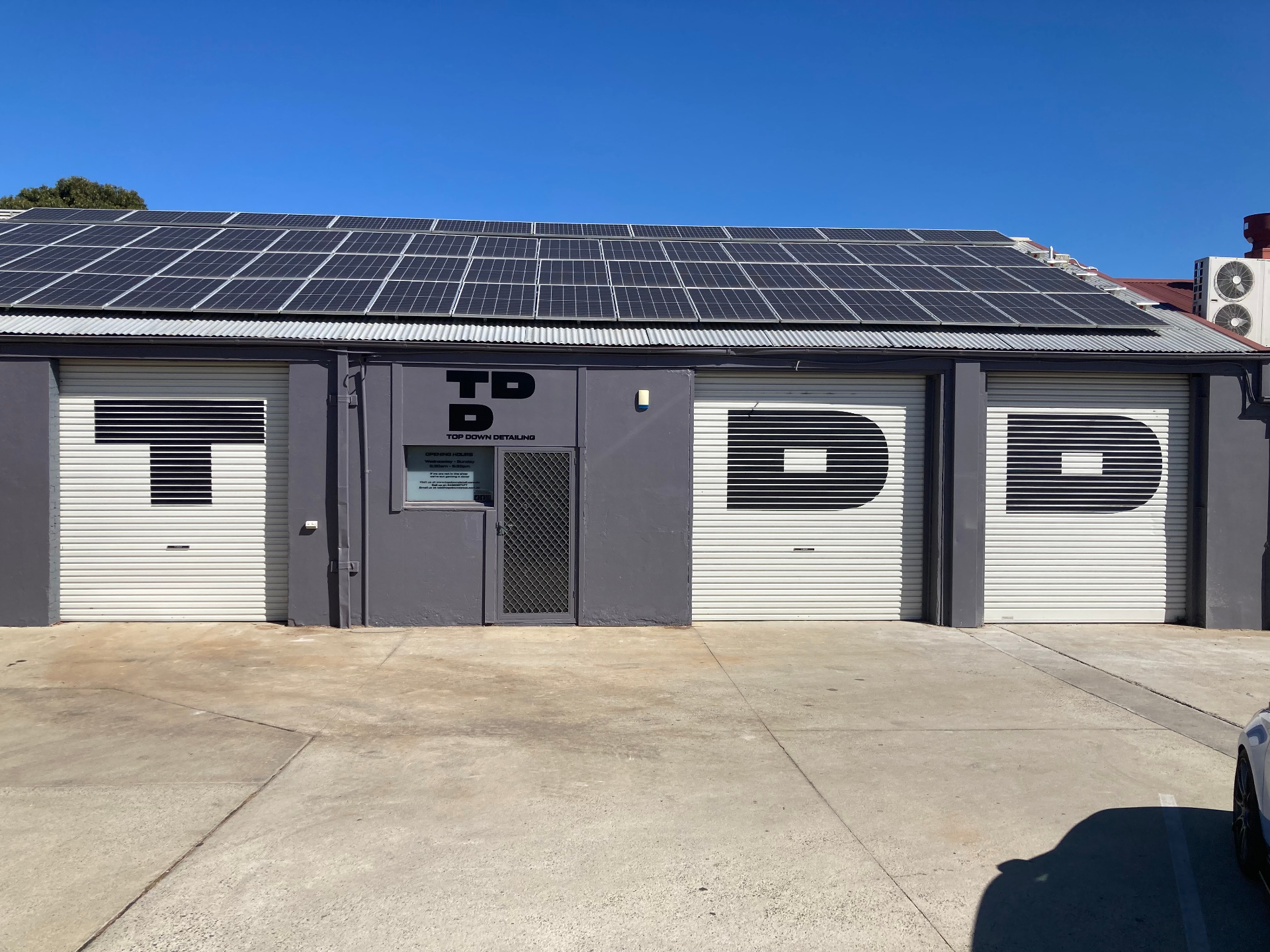 Workshop Exterior - Professional facility
